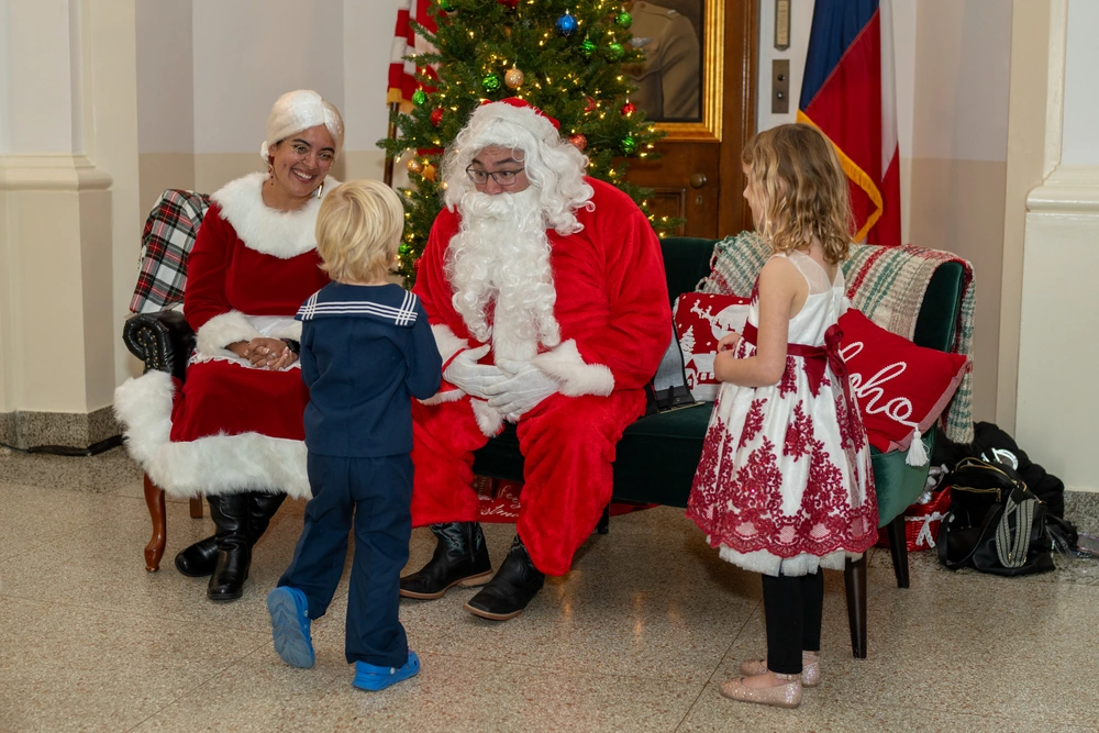 DVIDS Images Holiday Tree Lighting JBSARandolph 2024