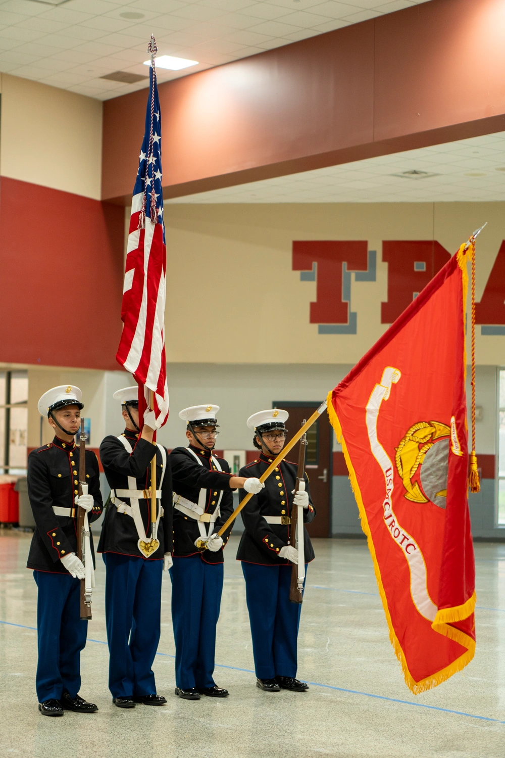 DVIDS Images RS Houston attends MCJROTC drill competition [Image 2