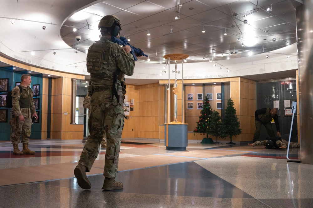 DVIDS - Images - Active shooter exercise prepares Airmen for emergency ...