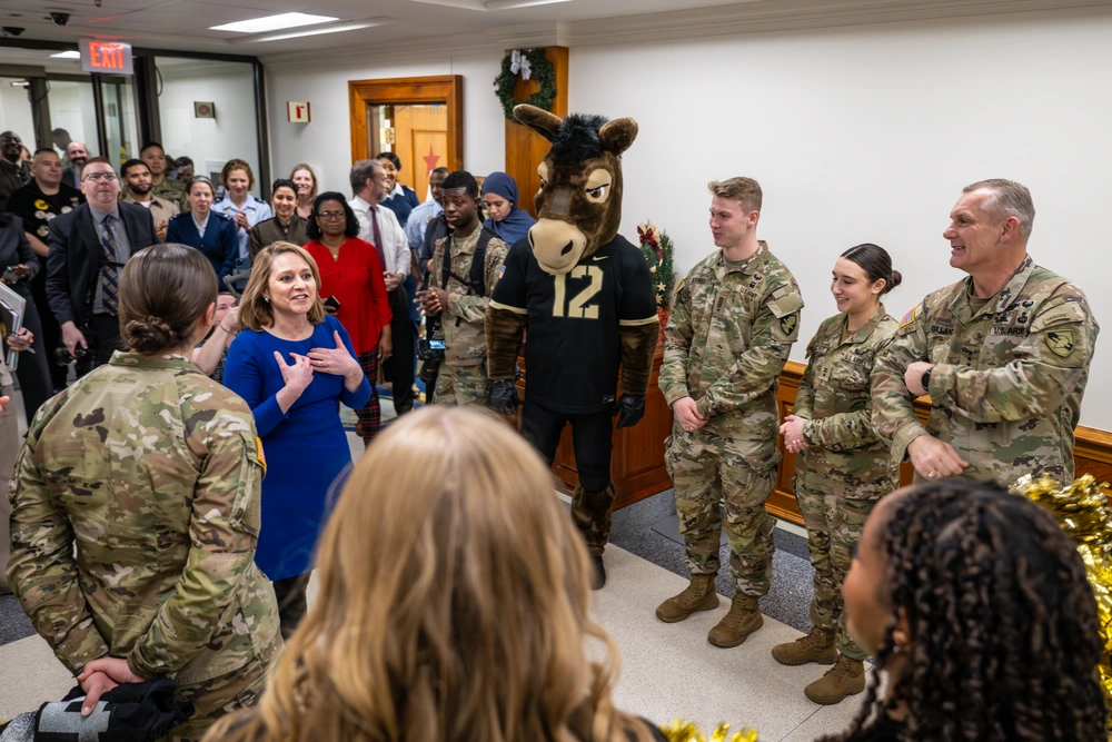 Dvids - Images - Deputy Secretary Hicks Observes Go Army Beat Navy 