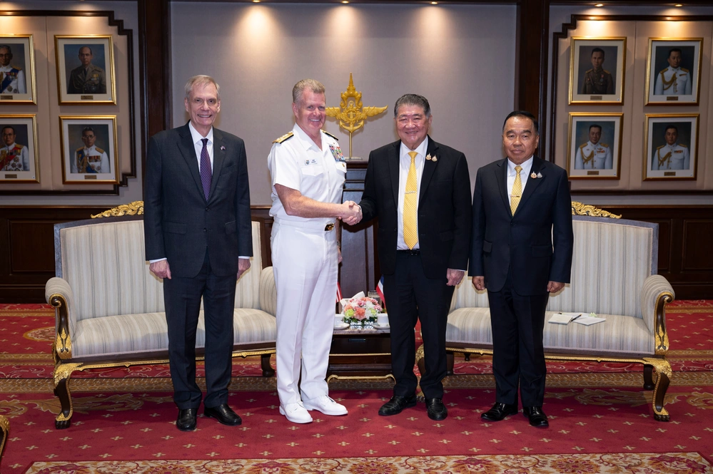 Dvids Images Usindopacom Commander Visits The Thai Ministry Of