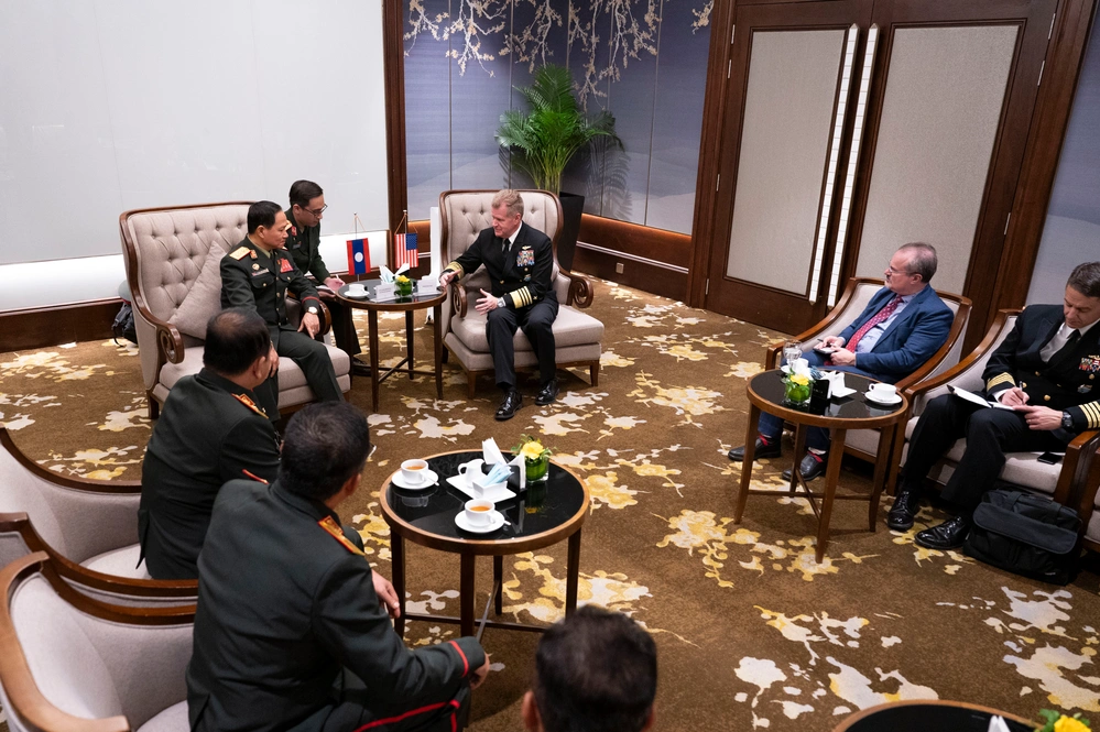 DVIDS Images USINDOPACOM Commander Meets With Laos Deputy Minister