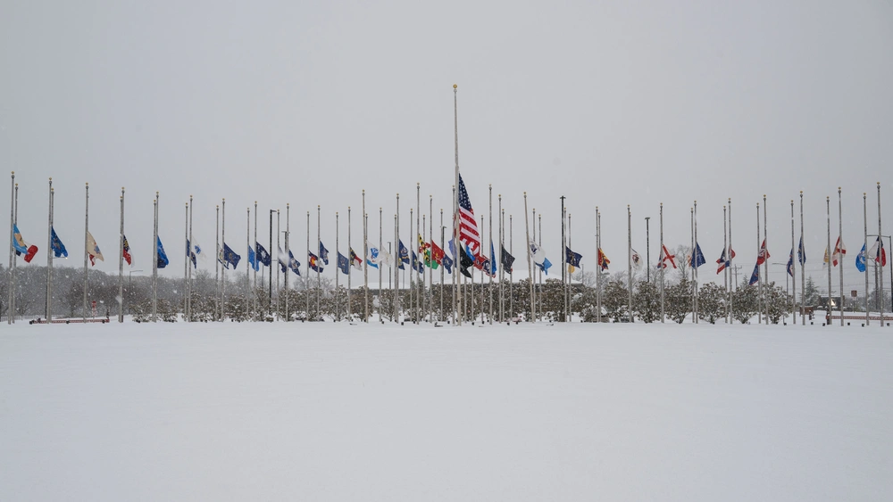 DVIDS Images Winter storm blankets Joint Base Andrews in snow