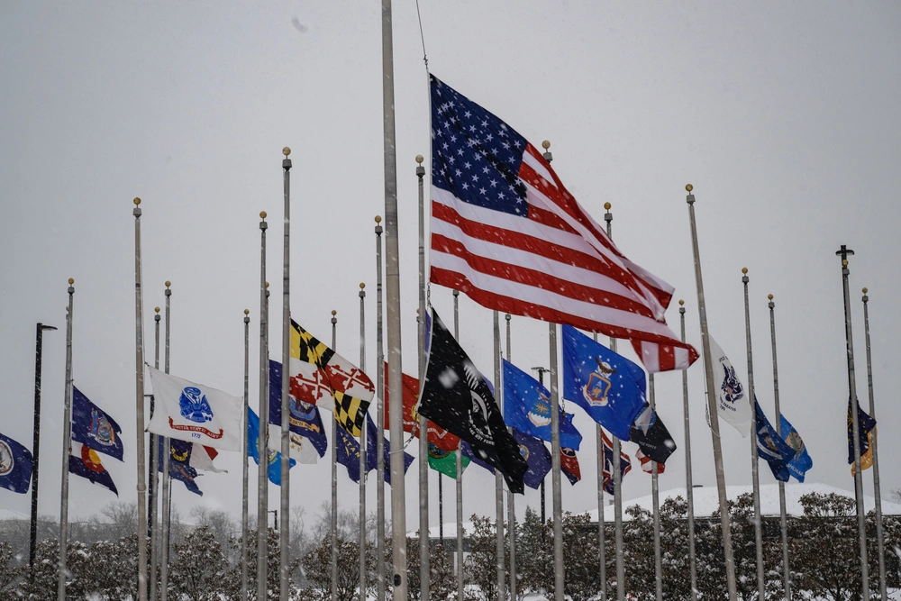 DVIDS Images Winter storm blankets Joint Base Andrews in snow