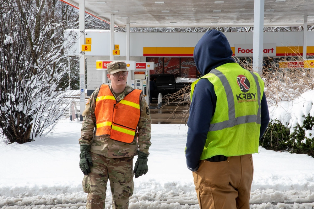 Dvids - Images - Arkansas Guardsmen Provide Support In Winter Weather 