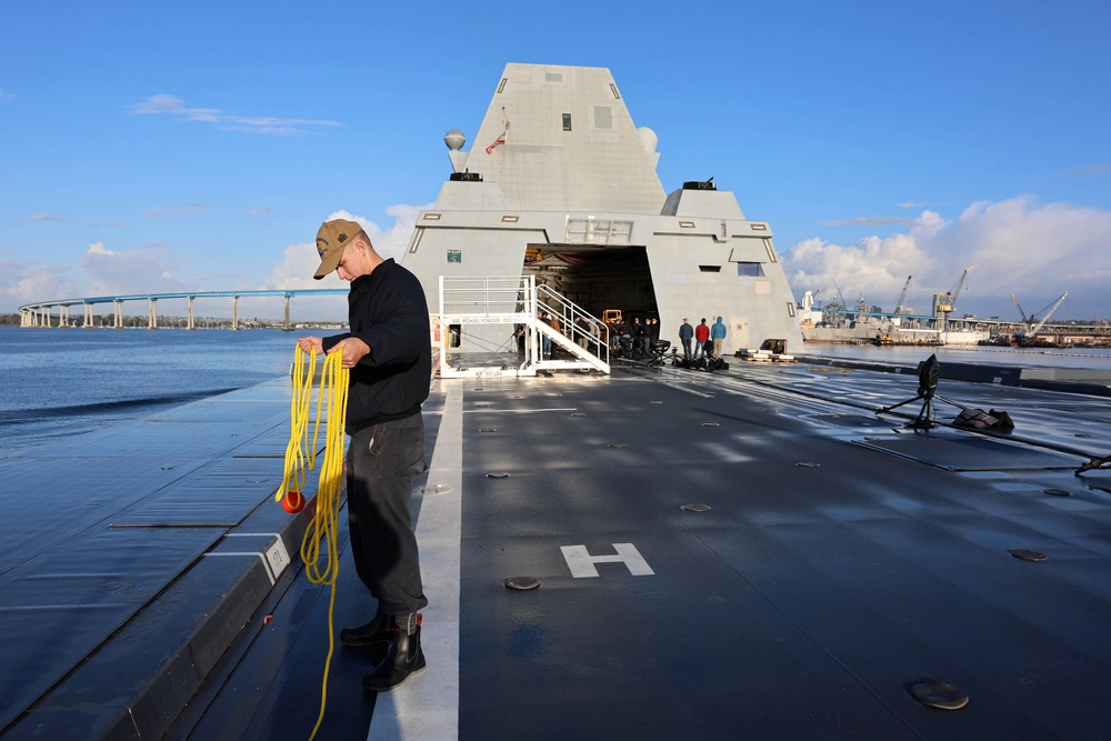 DVIDS - Images - USS Michael Monsoor (DDG 1001) Underway in 3rd