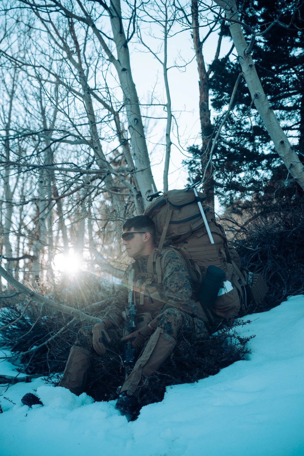 DVIDS - Images - 3rd Bn., 5th Marines hikes during MTX 1-25 [Image 3 of 3]