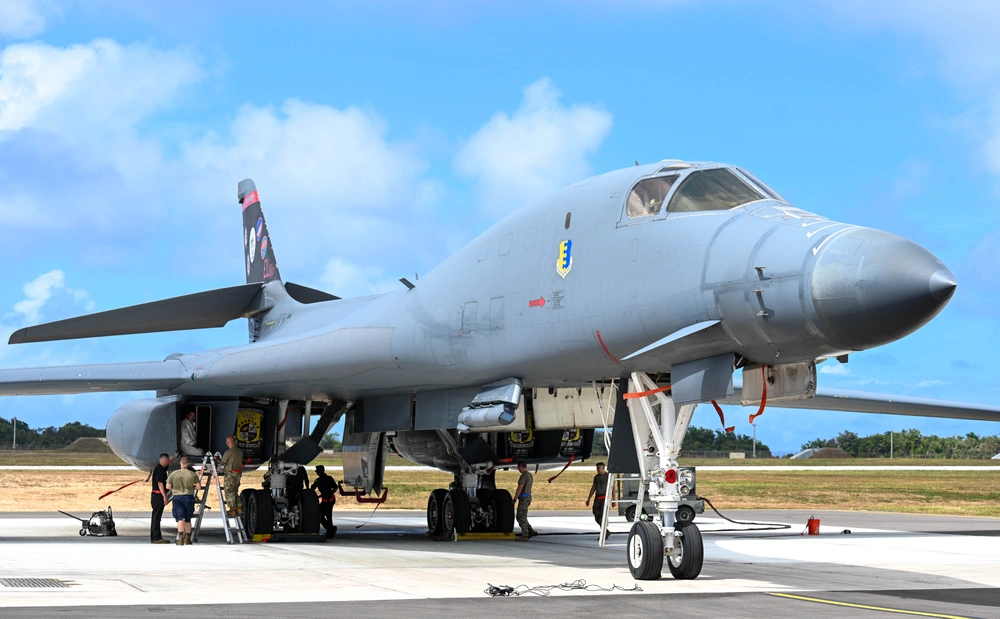 DVIDS - Images - A 34th Expeditionary Bomb Squadron B-1B
