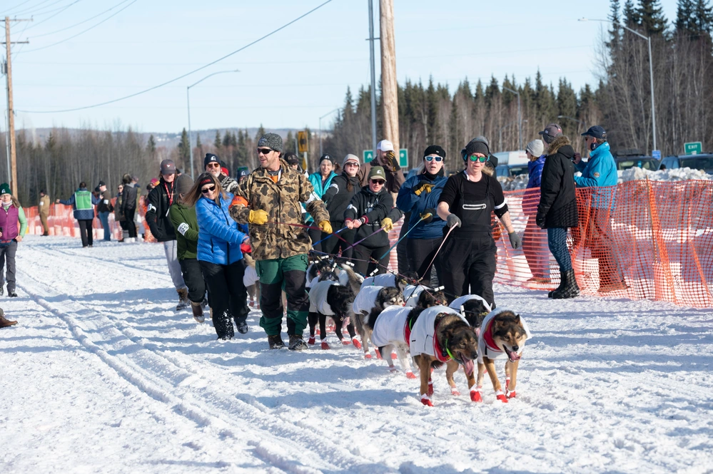 DVIDS Images Serving in the Heart of Alaska at the Iditarod Sled Dog Race [Image 20 of 21]