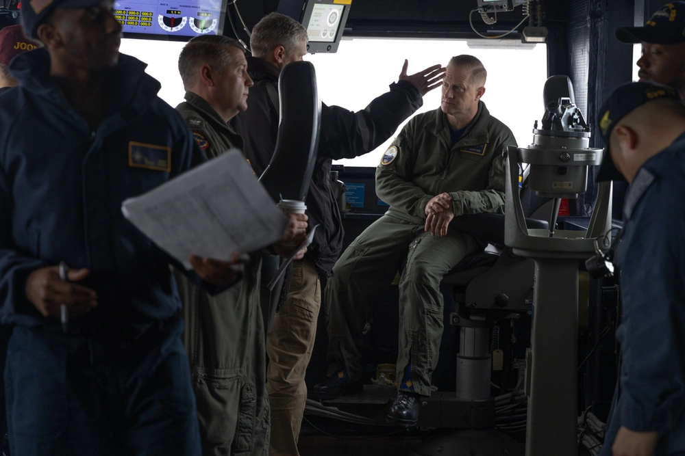 DVIDS Images USS Gerald R. Ford Conducts Sea and Anchor [Image 1 of 11]