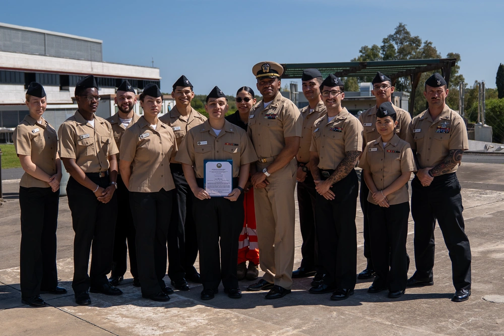 DVIDS - Images - HM3 Kevin Hernandez promotion ceremony to Hospital ...