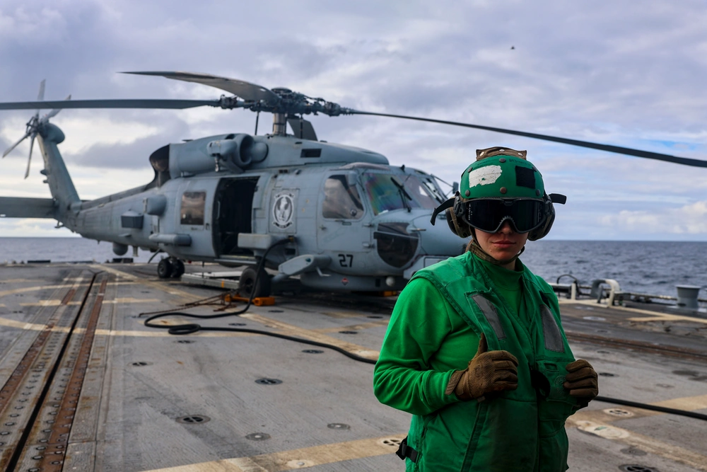 DVIDS - Images - Ground crew completes a preflight check [Image 20 of 25]