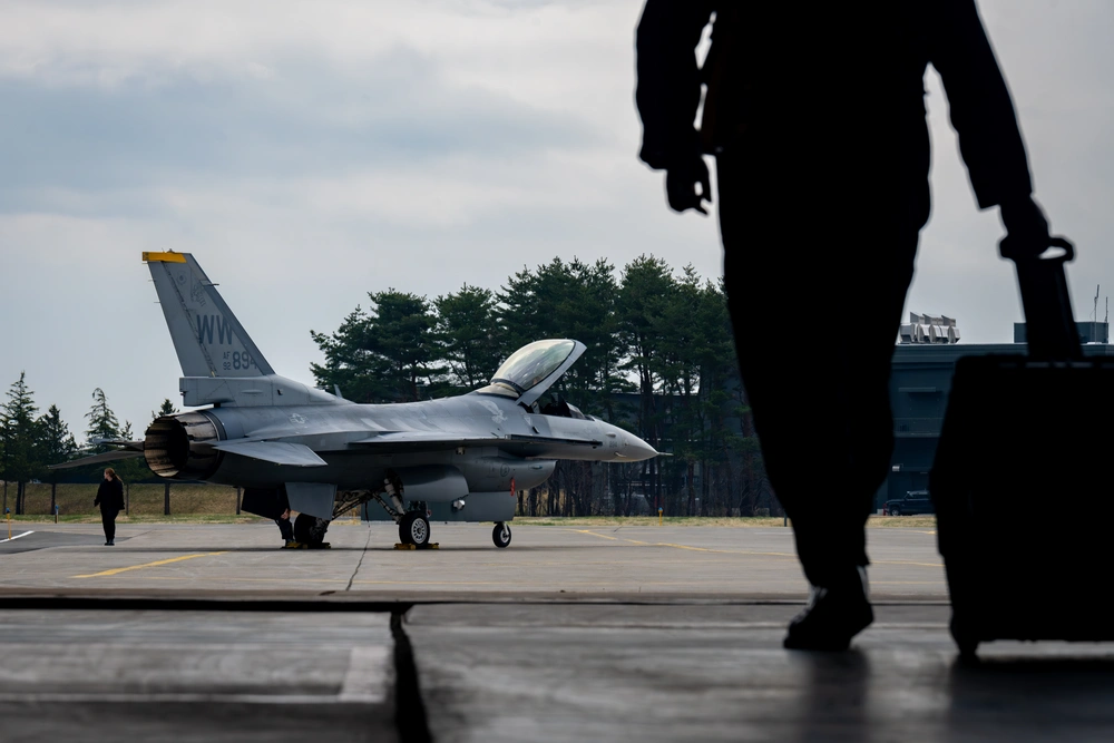 PACAF F-16 Demo Team Livery
