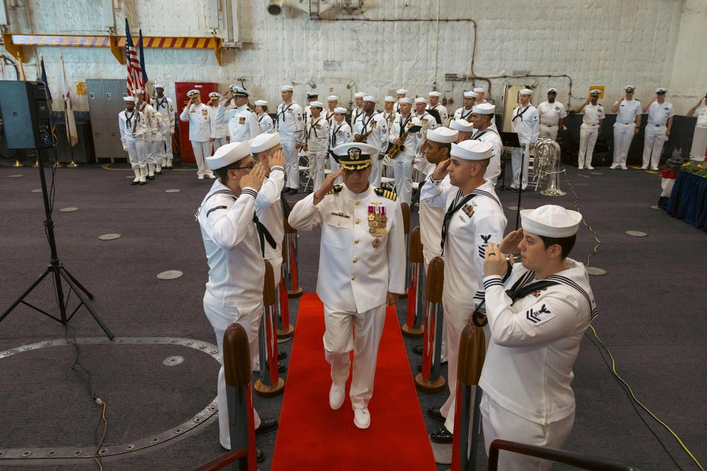 DVIDS - Images - USS Gerald R. Ford Change of Command Ceremony [Image 6 ...