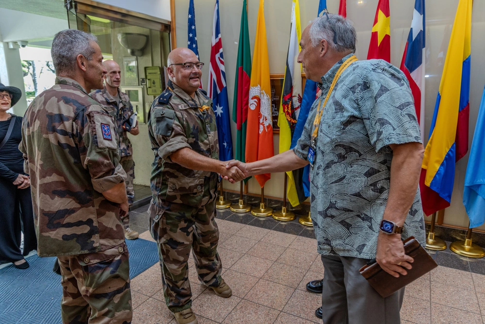 Major General Yann Latil Visits DKI APCSS