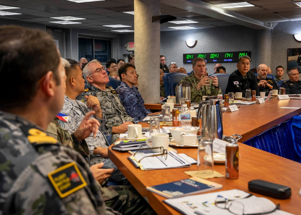 DVIDS - Images - Naval Leaders from 7 Nations Meet Aboard Blue Ridge ...