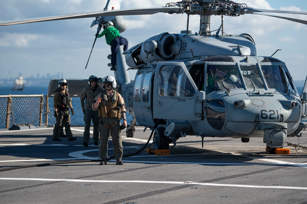 DVIDS - Images - USS Blue Ridge Flight Ops [Image 1 of 6]