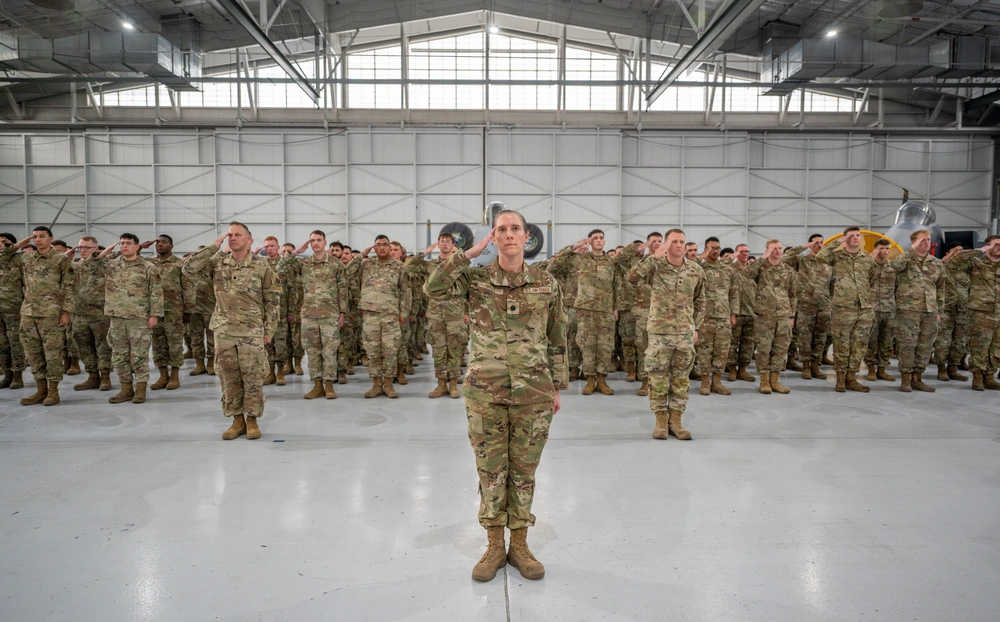 DVIDS - Images - 57th Maintenance Group Change of Command happens at ...