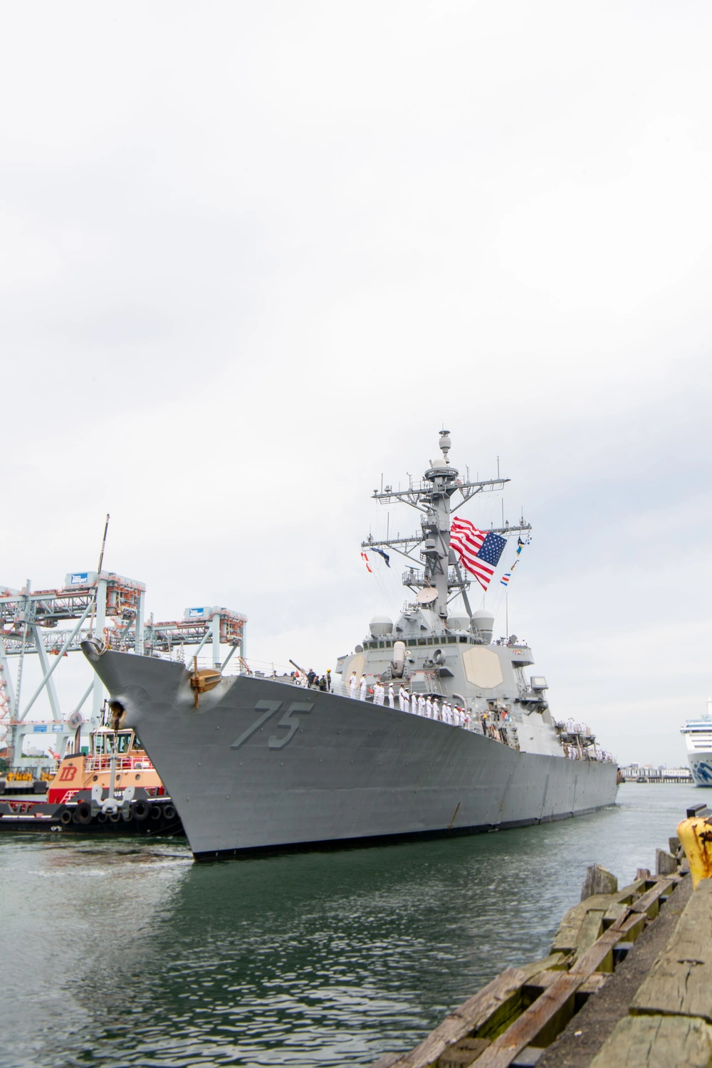 DVIDS - Images - USS Donald Cook Arrives in Boston [Image 1 of 2]