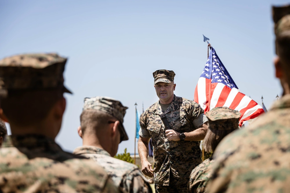 DVIDS - Images - I MSB sends off Sgt Maj Goff, welcomes Sgt Maj Martin ...