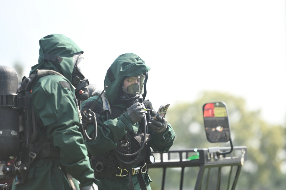 177th Civil Engineer Squadron trains with NJ State Agencies for World Cup Security