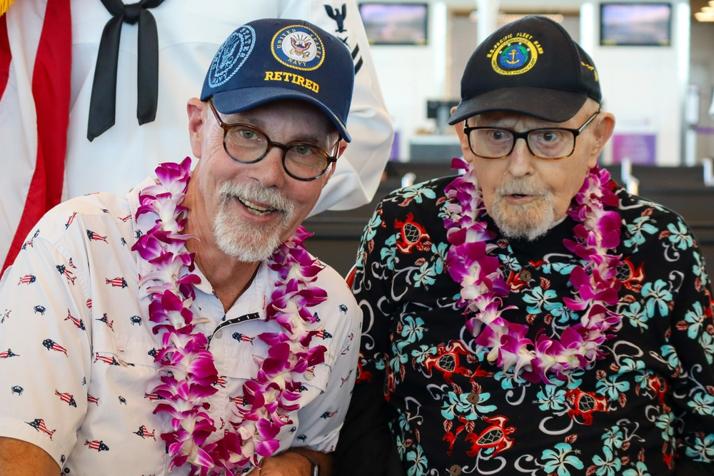 DVIDS - Images - Pearl Harbor Attack Survivor Ira “Ike” Schab Jr ...
