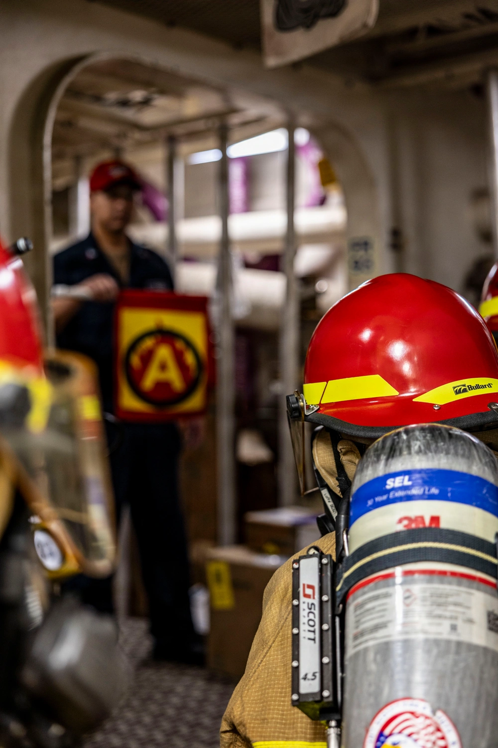 DVIDS - Images - USS Iwo Jima Conducts a Damage Control Training Team ...
