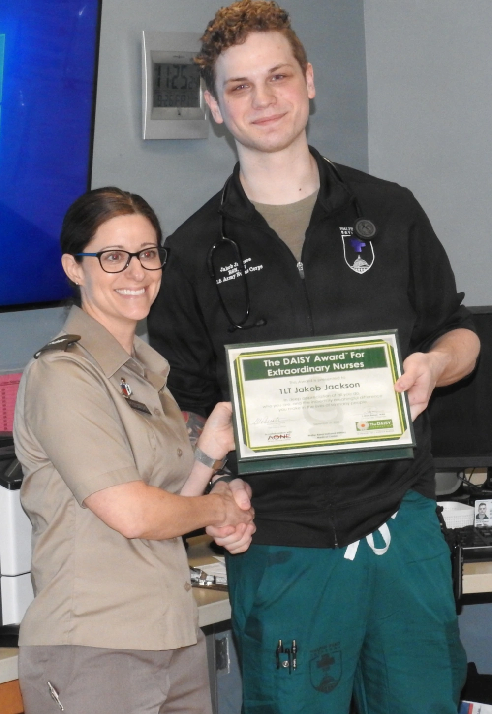 DVIDS - Images - Walter Reed recognizes extraordinary nurse with DAISY ...