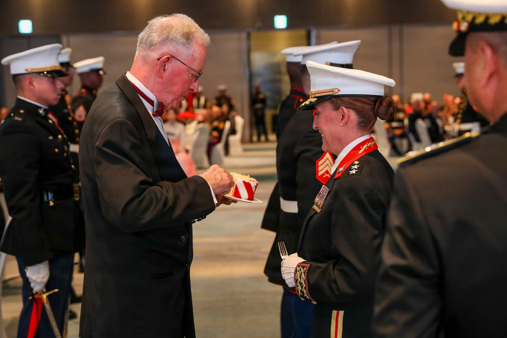 DVIDS - Images - MARFORK 250th Marine Corps Birthday Ball [Image 17 of 29]