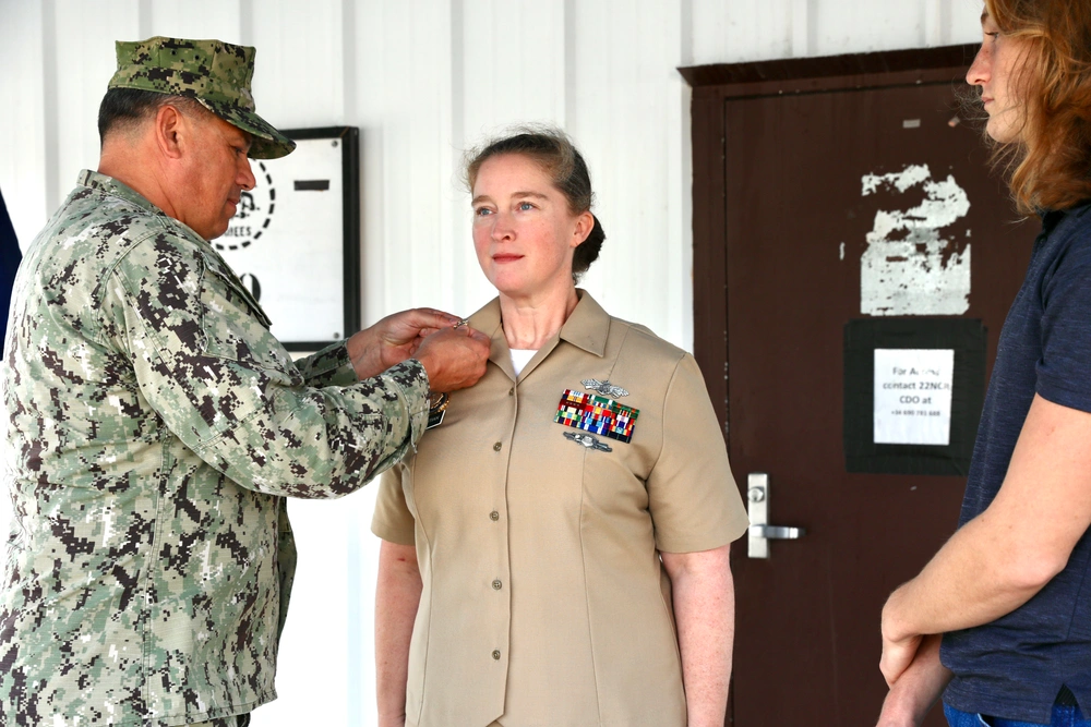 DVIDS - Images - Christian Promoted to Senior Chief Aboard Camp ...