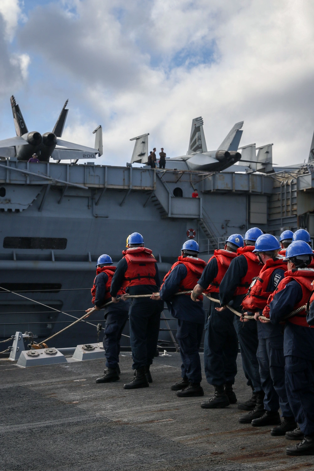 DVIDS - Images - USS Frank E. Petersen Jr. conducts replenishment-at ...
