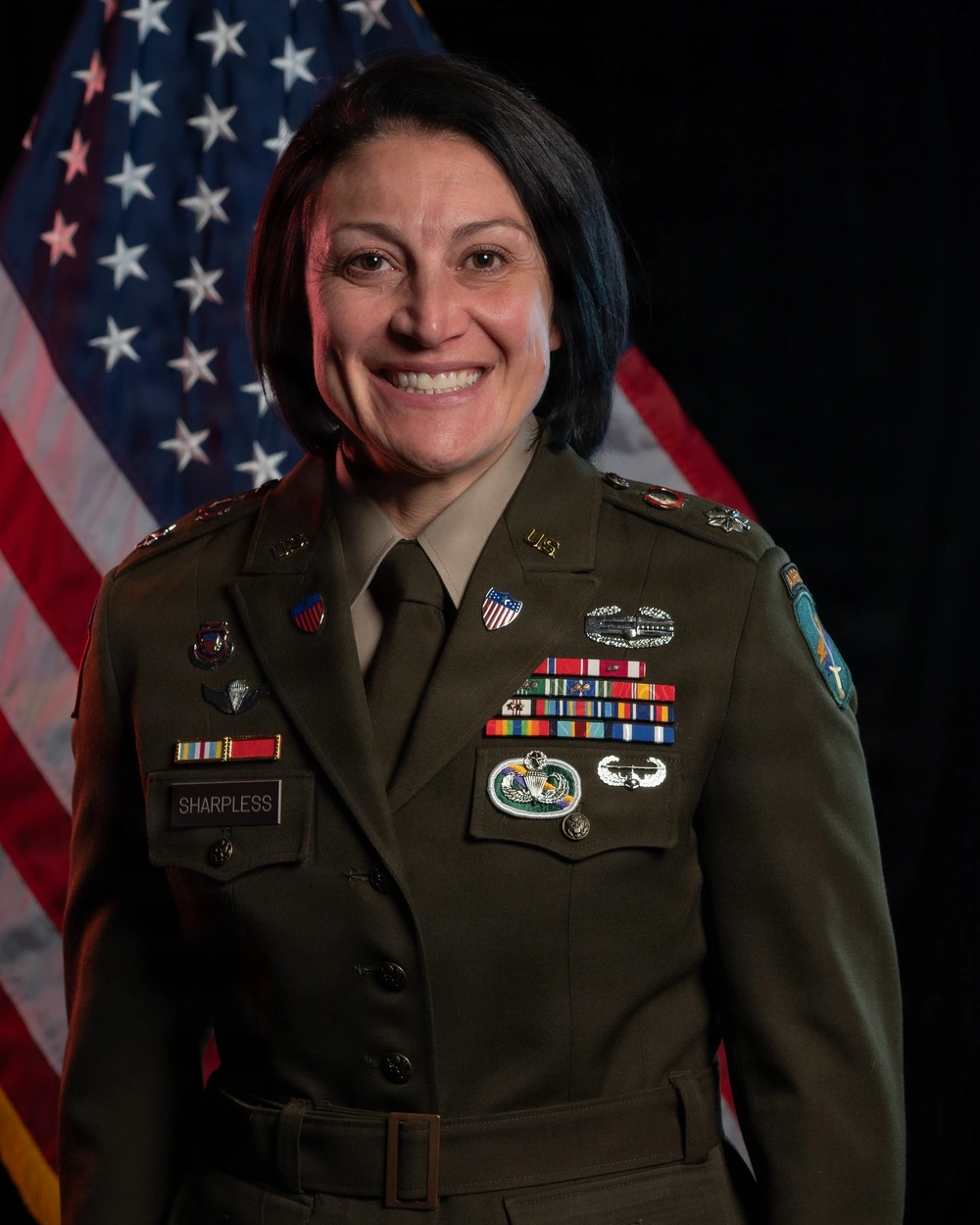 DVIDS - Images - Lt. Col. Lauren Sharpless poses for her official photo ...