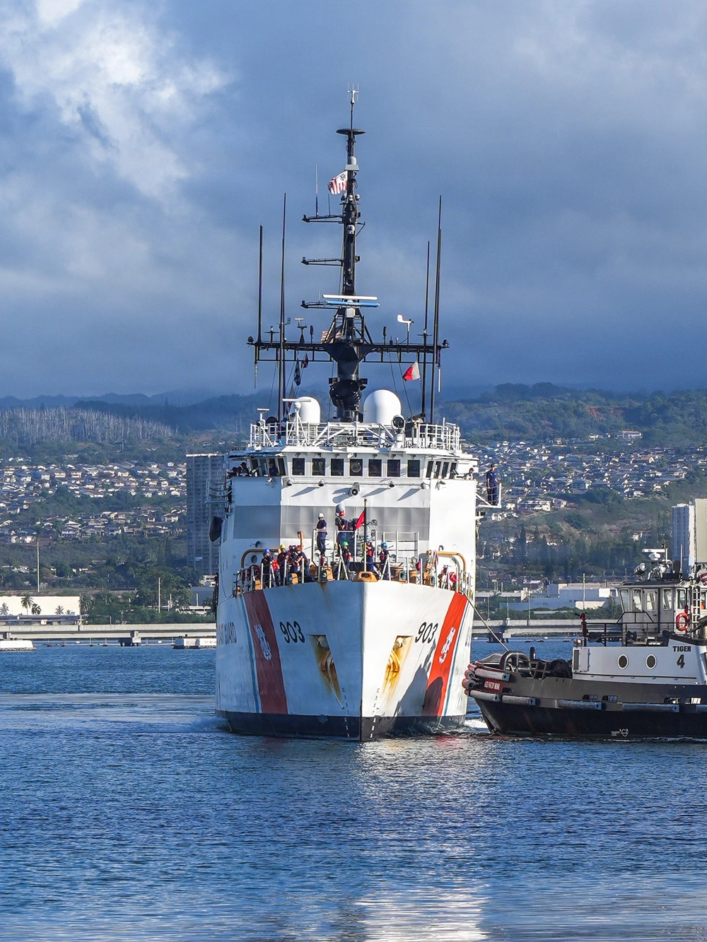 DVIDS - Images - Coast Guard Cutter Harriet Lane returns home following ...