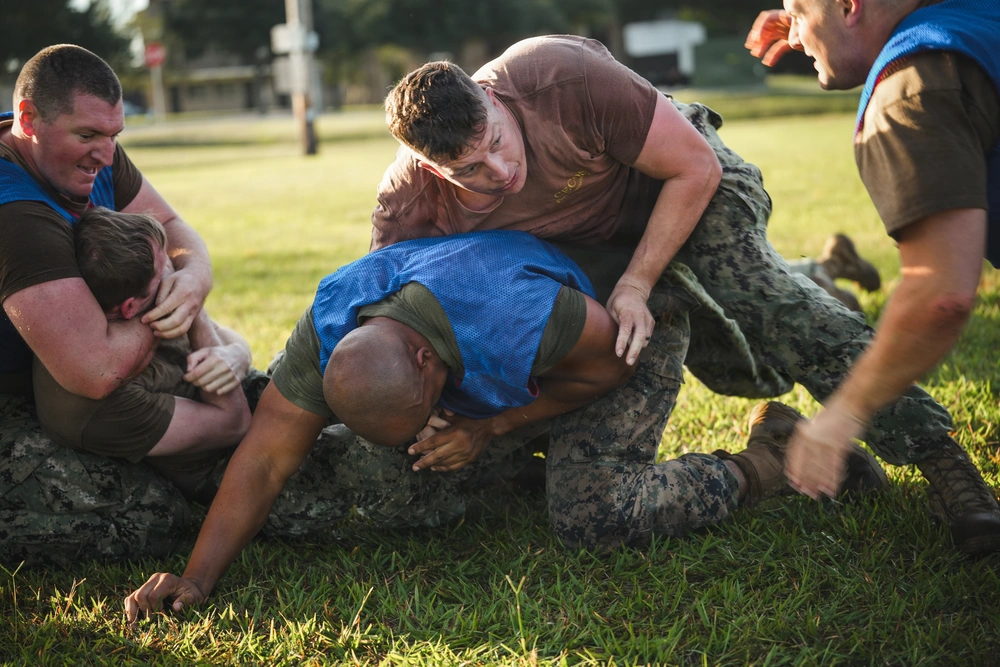 DVIDS - Images - NMCB 11 Leaders participate in the Tactical Unit ...