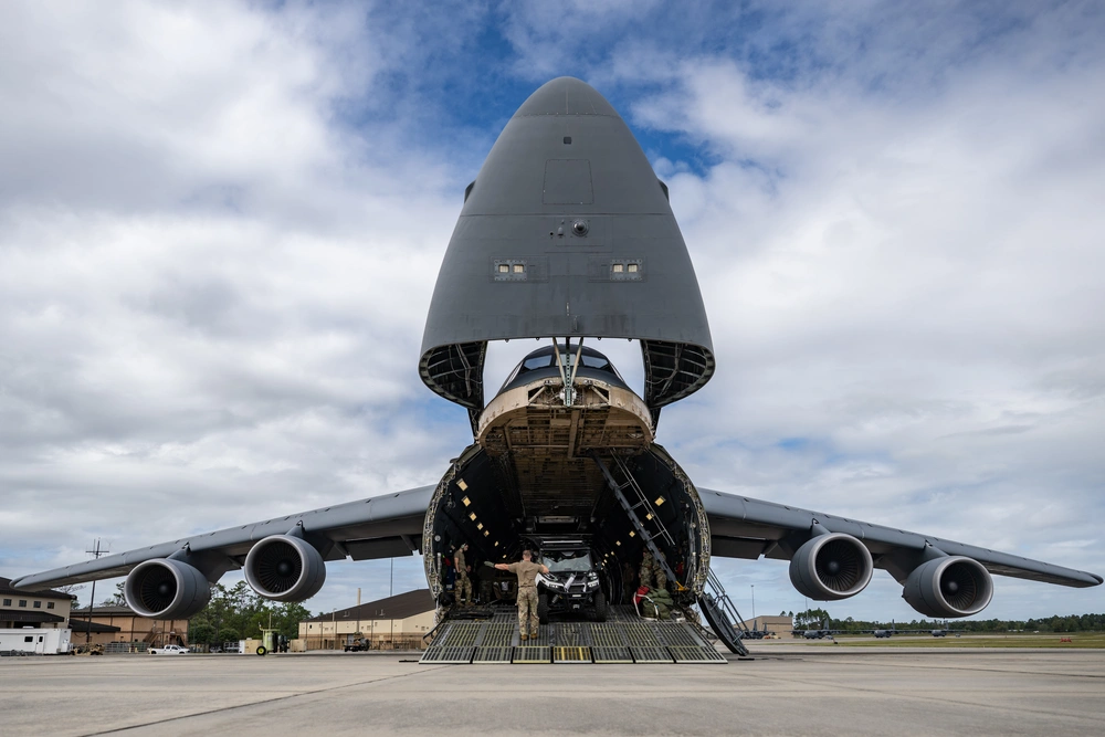DVIDS - Images - 38th RQS Airmen board C-5M for deployment readiness ...