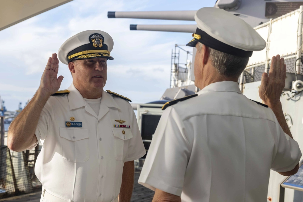 Navy Region Hawaii Commander Promoted to Two-Star Flag Officer