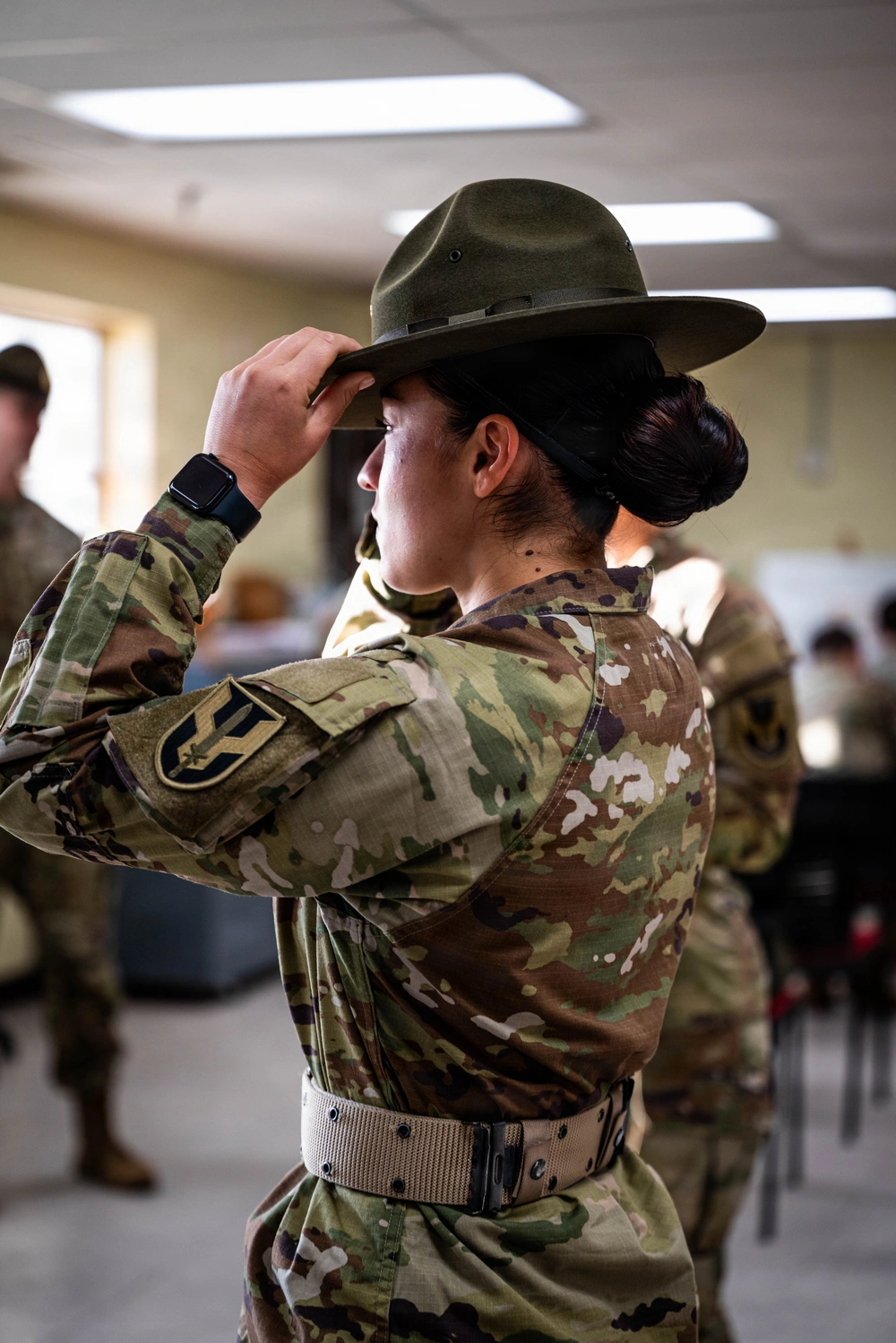 DVIDS - Images - U.S. Army Female drill sergeants Don the Campaign Hat ...