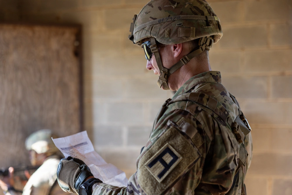 DVIDS - Images - First Army OC/T Delivers Radio Report [Image 11 of 30]