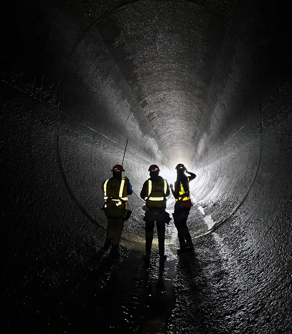 USACE conducts critical safety inspection of B. Everett Jordan Dam outlet conduit