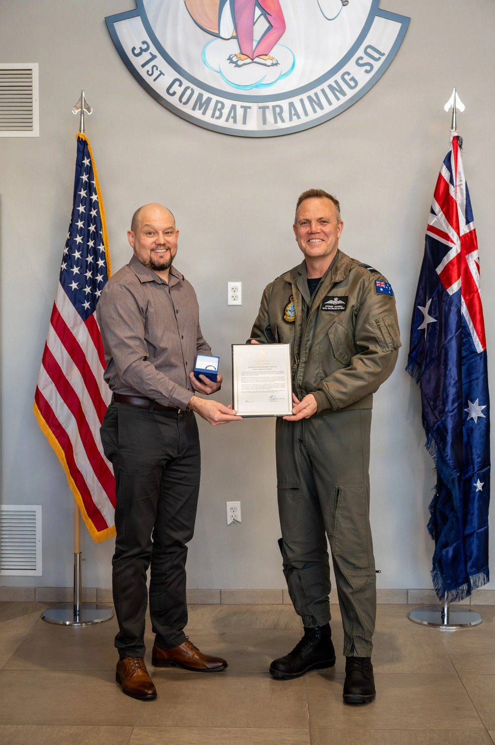 DVIDS - Images - RAAF Chief of Air Force presents award to Team Nellis ...