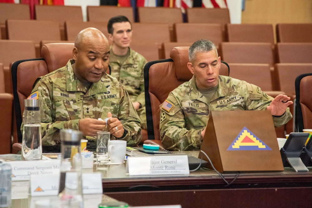 DVIDS - Images - Major General Monté L. Rone visits 7ATC [Image 2 of 3]