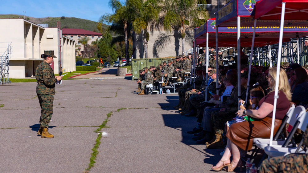 DVIDS - Images - Combat Logistics Battalion 1 Change of Command ...