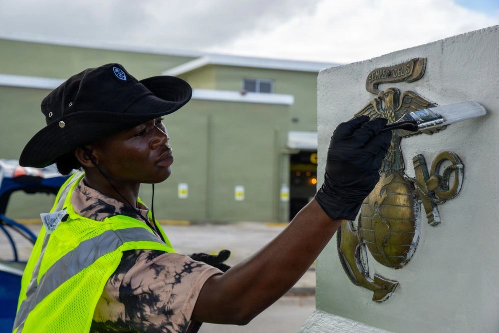 DVIDS - Images - Marine Corps monument revitalization, and village ...