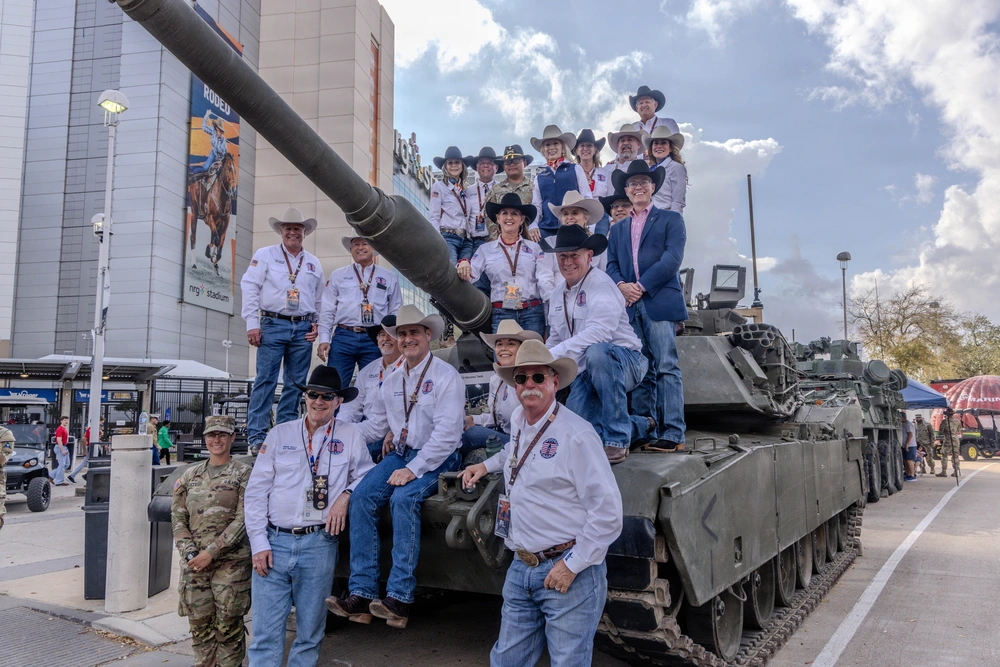 DVIDS - Images - The First Team joins the Houston Rodeo for Military ...