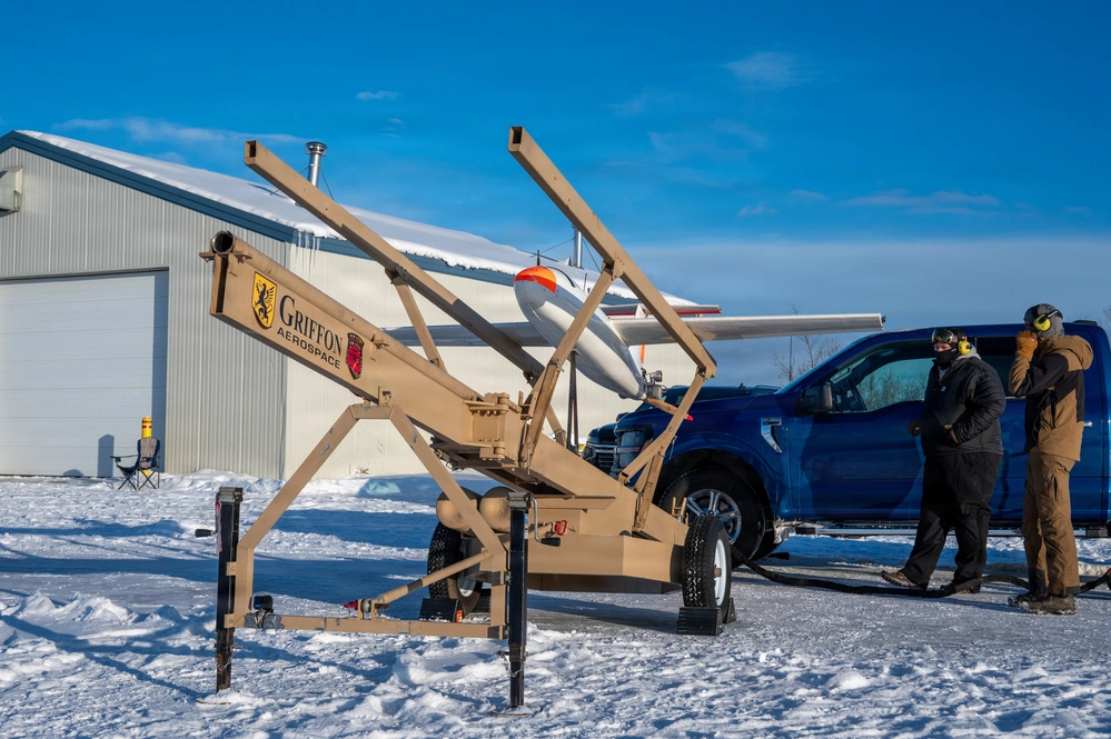 DVIDS - Images - ARCTIC EDGE 2026: UAS launch for Stinger live-fire ...