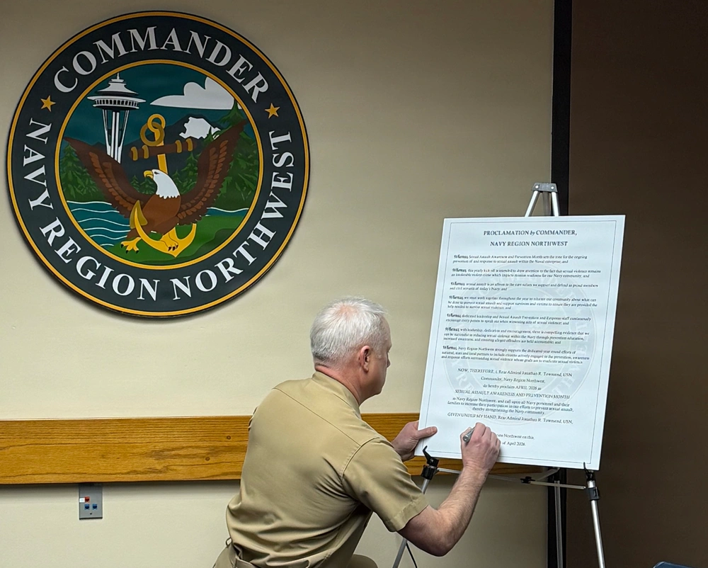 DVIDS - Images - CNRNW Signs SAAPM Proclamation