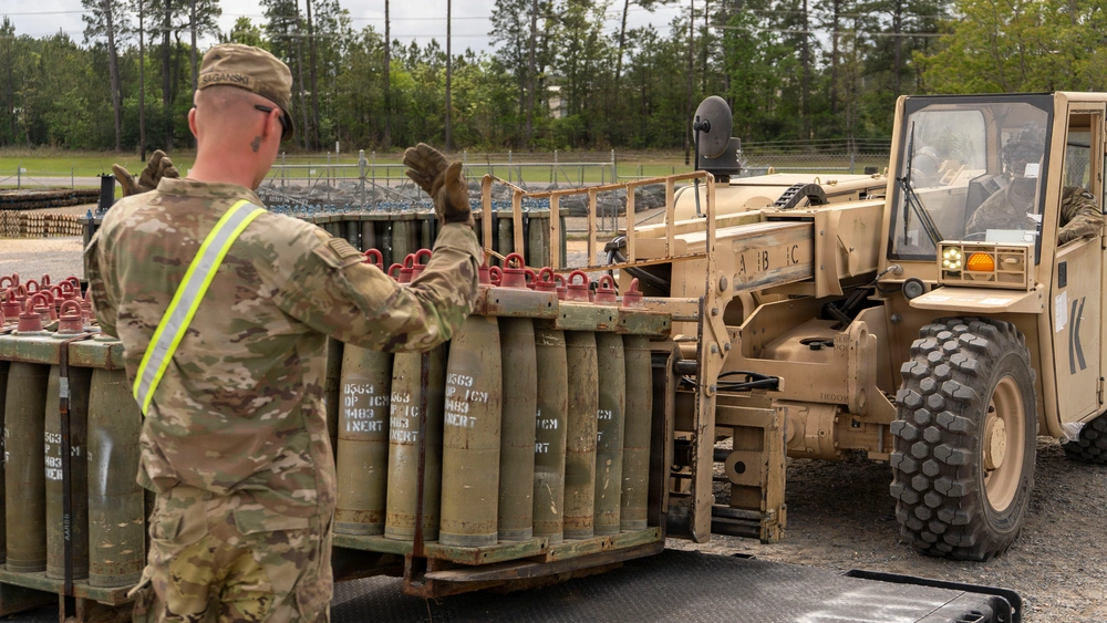 DVIDS - Images - Soldiers receive and prepare Class III and Class IV ...