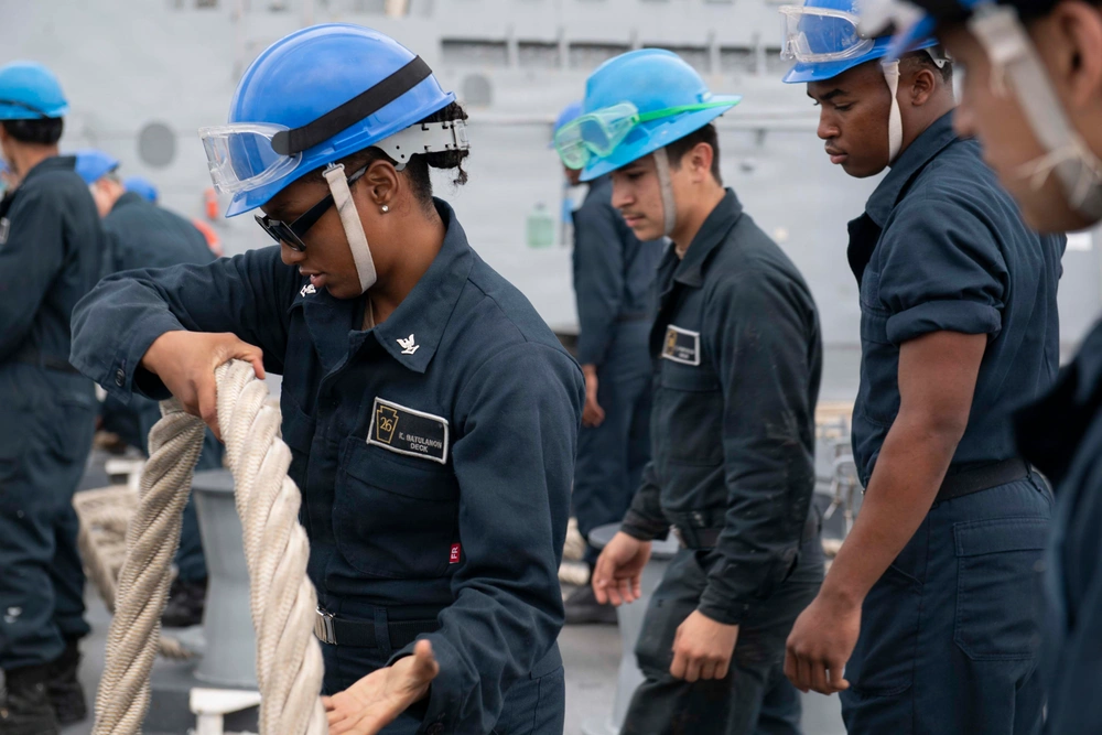 DVIDS - Images - John P. Murtha gets underway for Artemis II recovery