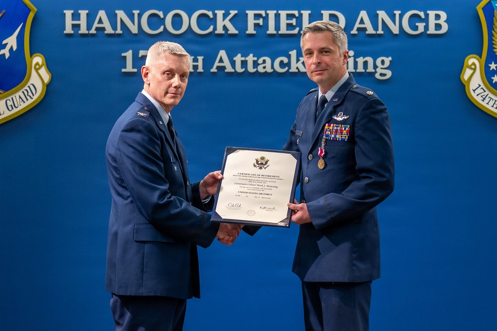 DVIDS - Images - U.S. Air Force Lt. Col. Mark Browning Retires After 20 ...