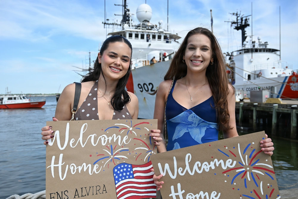 DVIDS - Images - Coast Guard Cutter Tampa returns home following 74-day ...